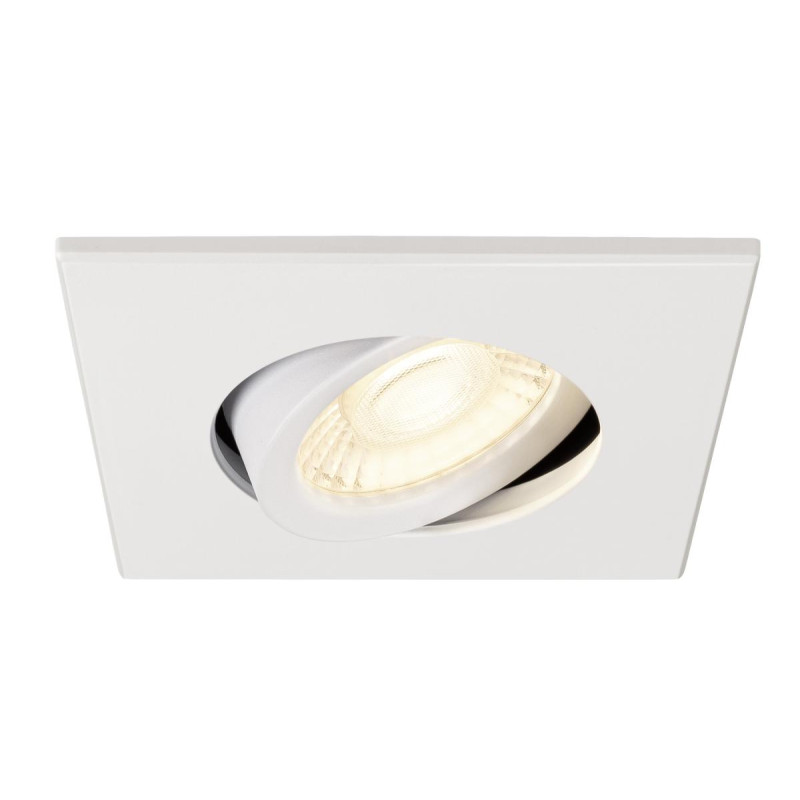 Collerette décorative UNIVERSAL DL intérieur carré blanc orientable - SLV - 1007185