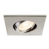Collerette décorative UNIVERSAL DL intérieur carré alu brossé orientable - SLV - 1007186