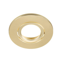 Collerette décorative UNIVERSAL DL intérieur rond or mat orientable - SLV - 1007191