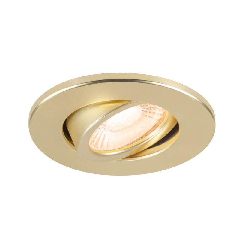 Collerette décorative UNIVERSAL DL intérieur rond or mat orientable - SLV - 1007191