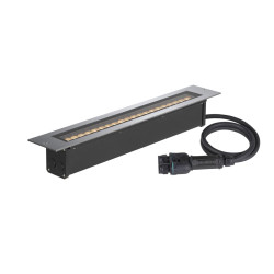Encastré de sol DASAR® 600 18W 3000&nbsp;K IP65/IP67 carré inox - SLV - 1007195