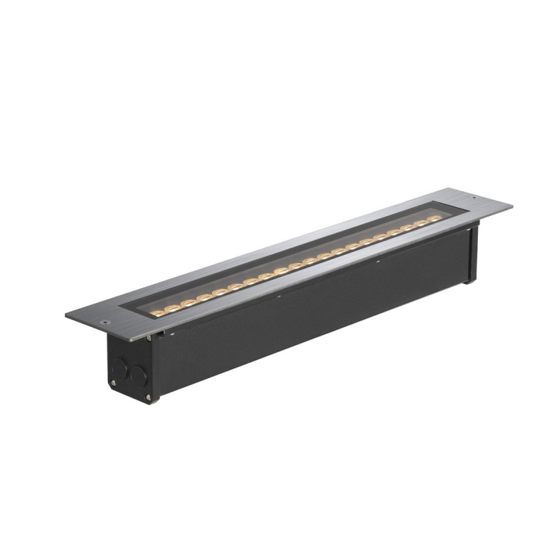 Encastré de sol DASAR® 600 18W 3000&nbsp;K IP65/IP67 carré inox - SLV - 1007195