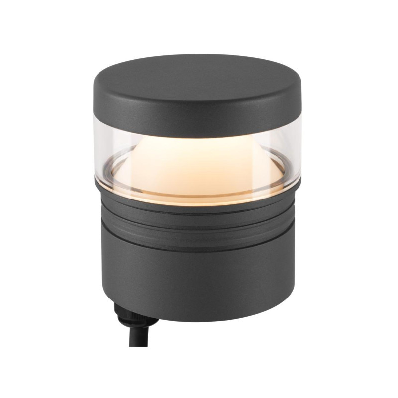 Gris M-POL S tête de lampe 360° 10W 750&nbsp;lm 2700&nbsp;K DALI bord de mer - SLV - 1007233