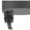 Gris M-POL S tête de lampe 360° 10W 750&nbsp;lm 2700&nbsp;K DALI bord de mer - SLV - 1007233