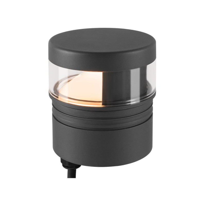 Gris M-POL S tête de lampe 180° 10W 700&nbsp;lm 2700&nbsp;K bord de mer - SLV - 1007234