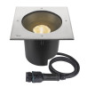 DASAR 2.0 XL encastré de sol carré 24° 3000K alimentation DALI acier inoxydable - SLV - 1007242