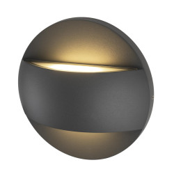 Applique en saillie LID II UP/DOWN 2700/3000&nbsp;K 28W PHASE 100° gris - SLV - 1007281