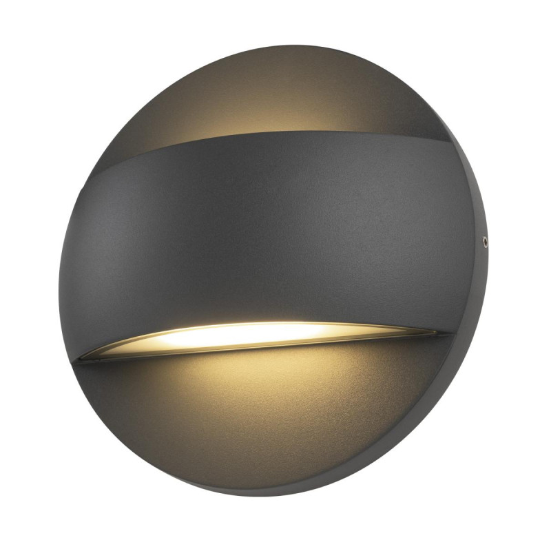 Applique en saillie LID II UP/DOWN 2700/3000&nbsp;K 28W PHASE 100° gris - SLV - 1007281