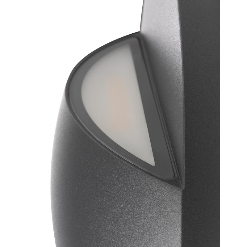 Applique en saillie LID II UP/DOWN 2700/3000&nbsp;K 28W PHASE 100° gris - SLV - 1007281