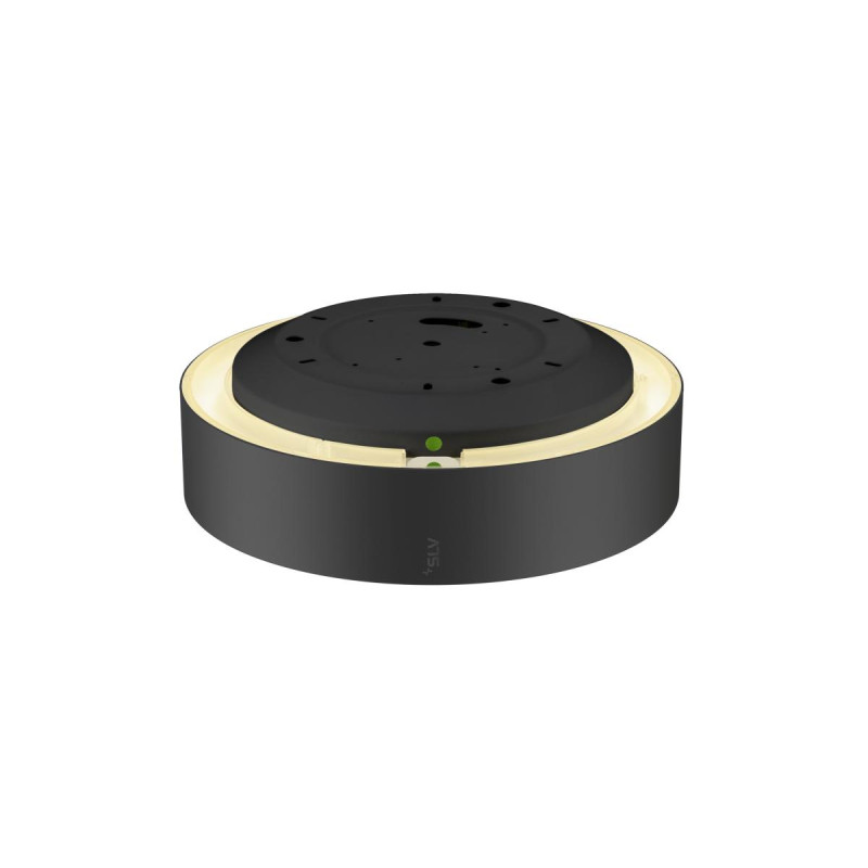 Applique et plafonnier MEDO® PRO 30 intérieur rond noir LED 10W IP 50 - SLV - 1007290