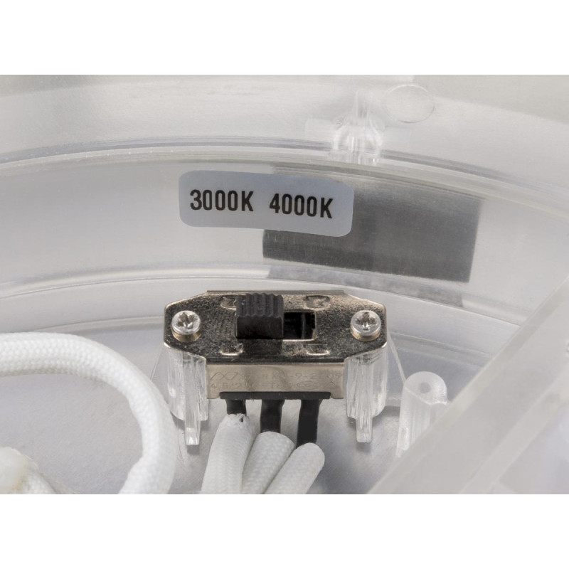 Applique et plafonnier MEDO® PRO 30 intérieur rond noir LED 10W IP 50 - SLV - 1007290