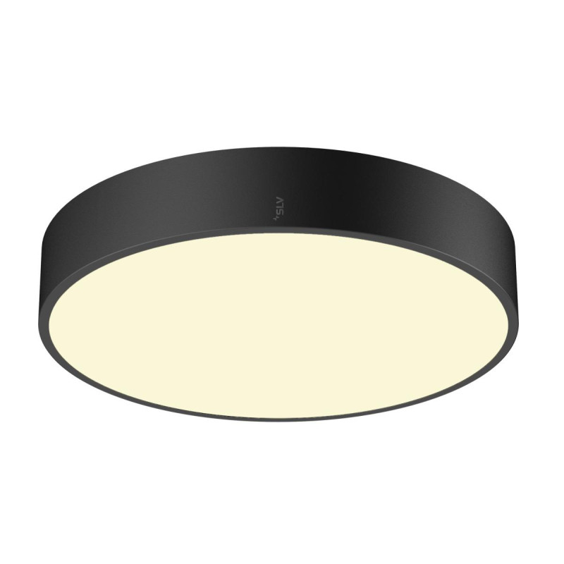 Applique et plafonnier MEDO® PRO 40 intérieur rond noir LED 19W IP 50 - SLV - 1007298