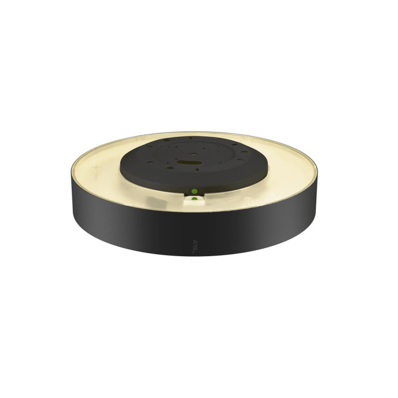 Applique et plafonnier MEDO® PRO 40 intérieur rond noir LED 19W IP 50 - SLV - 1007298