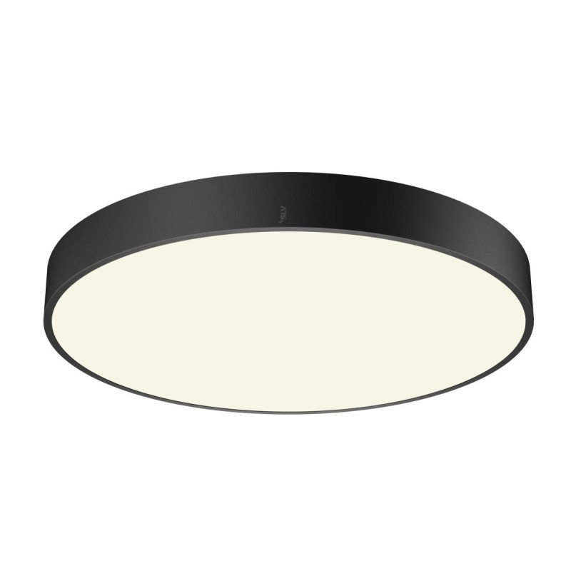 Applique et plafonnier MEDO® PRO 60 intérieur rond noir LED 39W IP 50 - SLV - 1007302