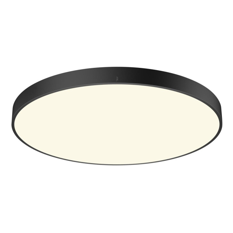 Plafonnier LED MEDO® PRO 90 intérieur rond noir LED 74W IP 50 IK02 - SLV - 1007314