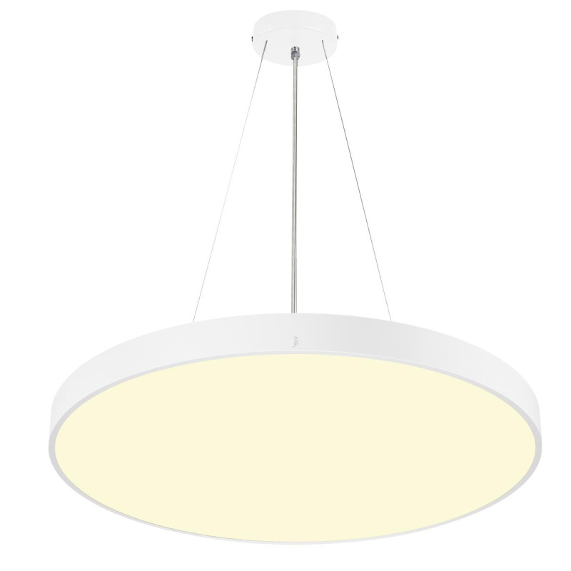 Plafonnier LED MEDO® PRO 90 intérieur rond blanc LED 74W IP 50 IK02 - SLV - 1007315