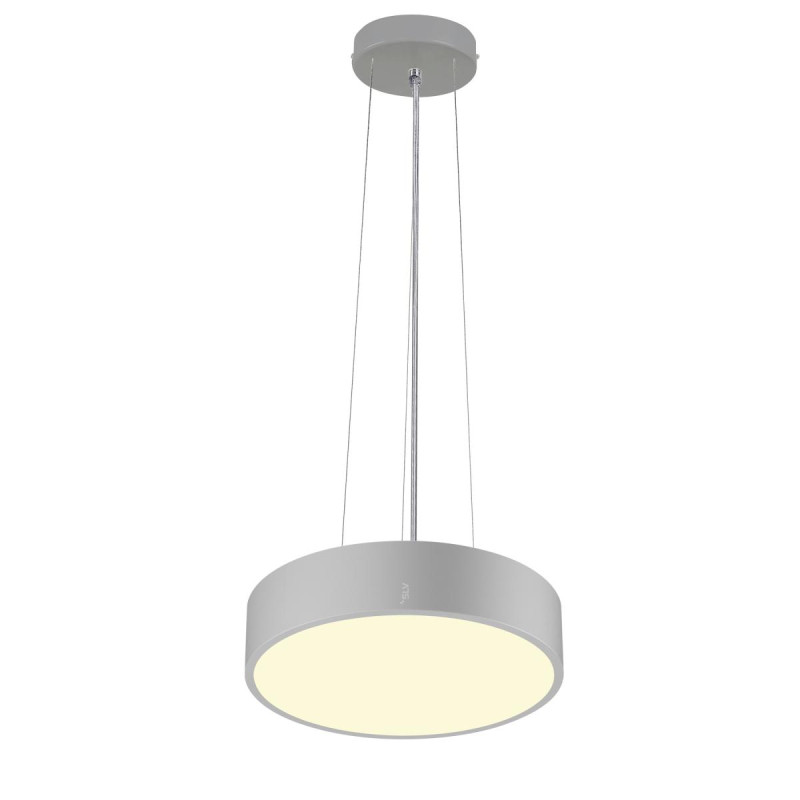 Applique et plafonnier MEDO® 30 intérieur rond gris LED 12W IP 50 IK02 - SLV - 1007318