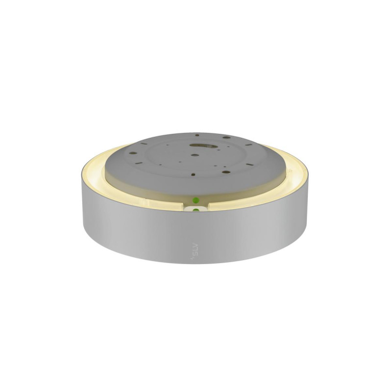 Applique et plafonnier MEDO® 30 intérieur rond gris LED 12W IP 50 IK02 - SLV - 1007318