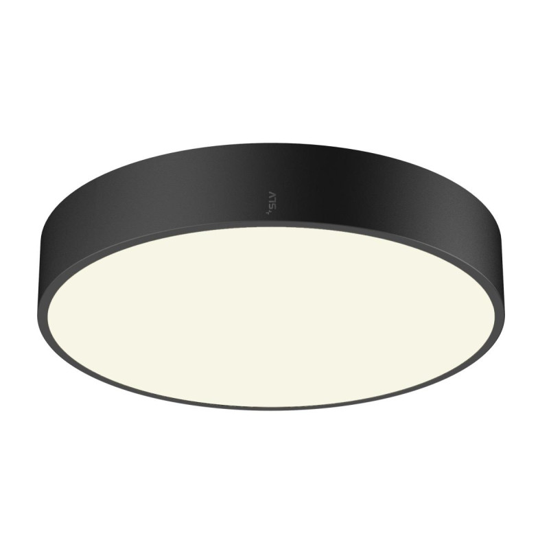 Applique et plafonnier MEDO® 40 intérieur rond noir LED 20W IP 50 IK02 - SLV - 1007319