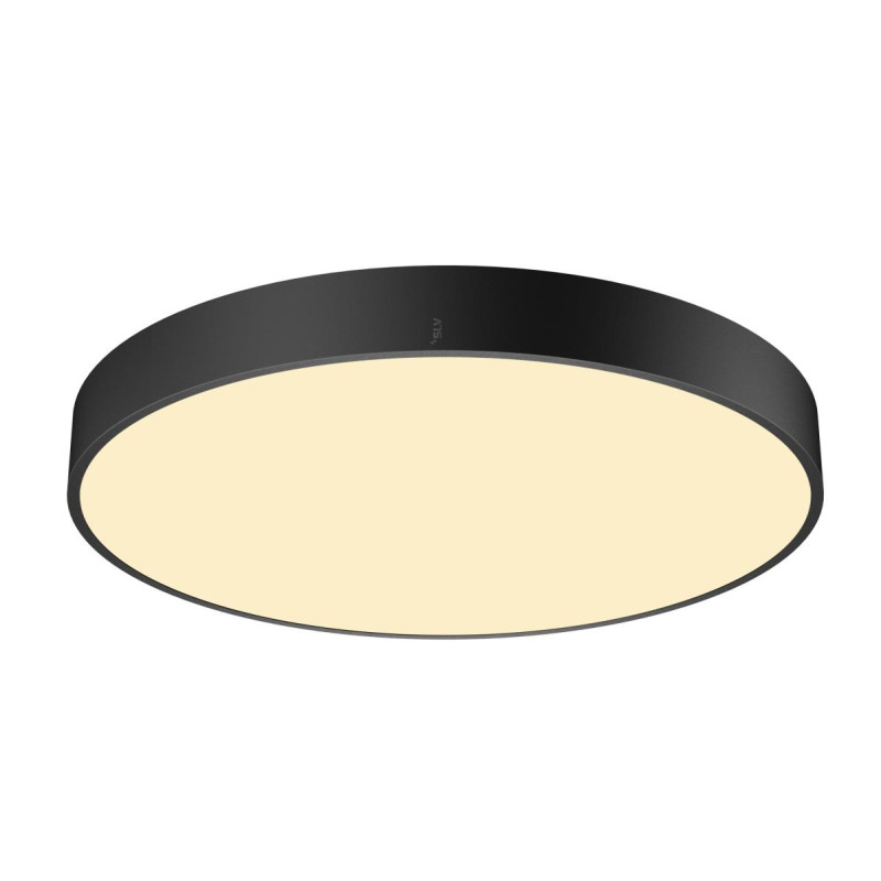 Applique et plafonnier MEDO® 60 intérieur rond noir LED 39W IP 50 IK02 - SLV - 1007322