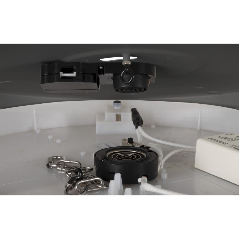 Applique et plafonnier MEDO® 60 intérieur rond gris LED 39W IP 50 IK02 - SLV - 1007324