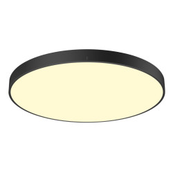 Plafonnier MEDO® 90 intérieur rond noir LED 79W IP 50 IK02 - SLV - 1007325