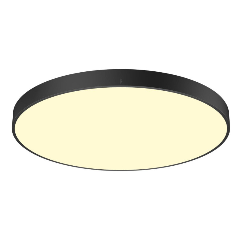 Plafonnier MEDO® 90 intérieur rond noir LED 79W IP 50 IK02 - SLV - 1007325