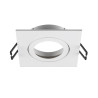 Collerette spot encastré NEW TRIA® 68 intérieur carré orientable blanc - SLV - 1007328
