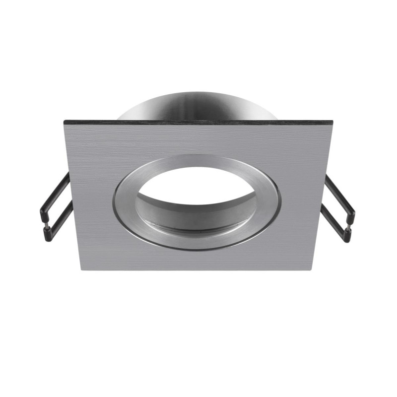 Collerette spot encastré NEW TRIA® 68 intérieur carré orientable alu - SLV - 1007330