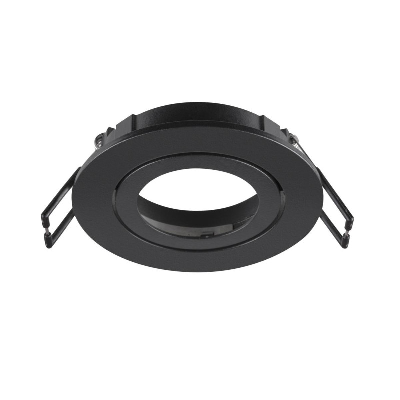 Collerette spot encastré NEW TRIA® 68 intérieur rond orientable noir - SLV - 1007332
