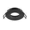 Collerette spot encastré NEW TRIA® 68 intérieur rond orientable noir - SLV - 1007332