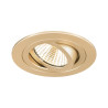 Collerette spot encastré NEW TRIA® 68 intérieur rond orientable doré - SLV - 1007334
