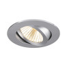 Collerette spot encastré intérieur NEW TRIA® 68 rond orientable alu - SLV - 1007335