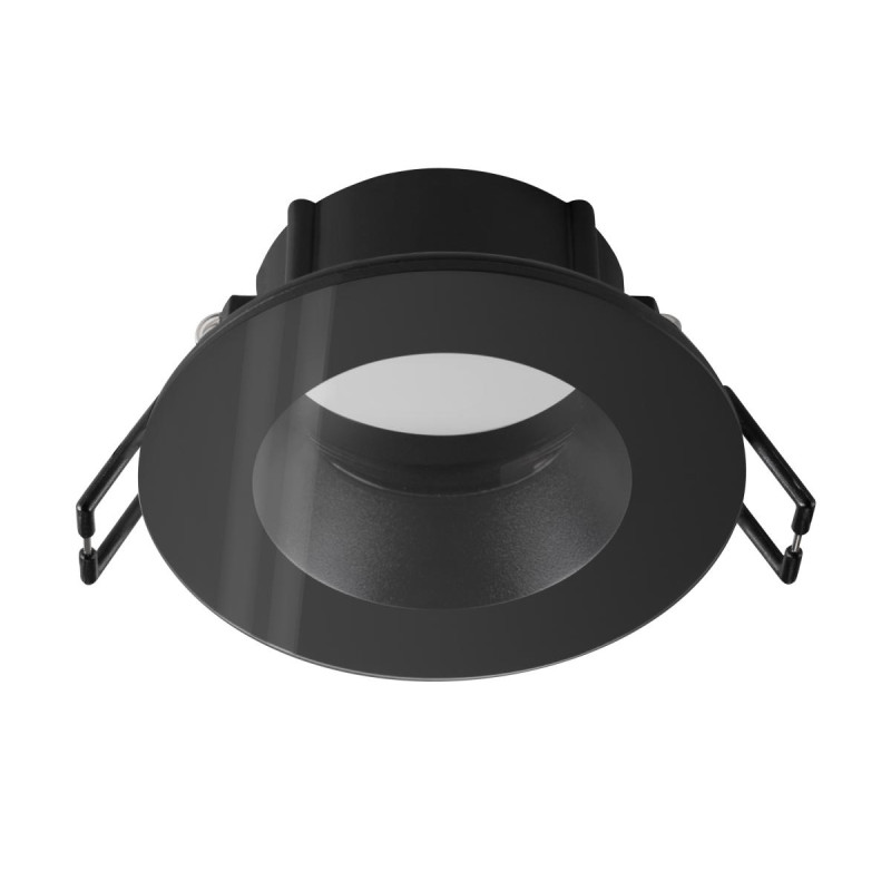 Collerette pour spot encastré NEW TRIA® 68 intérieur rond noir IP 65 - SLV - 1007336