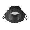 Collerette pour spot encastré NEW TRIA® 68 intérieur rond noir IP 65 - SLV - 1007336