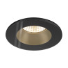 Collerette pour spot encastré NEW TRIA® 68 intérieur rond noir IP 65 - SLV - 1007336