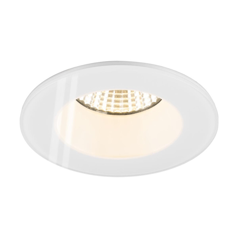Collerette pour spot encastré NEW TRIA® 68 intérieur rond blanc IP 65 - SLV - 1007337