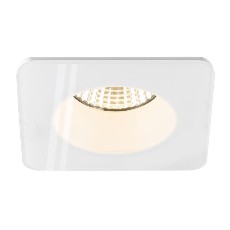 Collerette pour spot encastré NEW TRIA® 68 intérieur carré blanc IP 65 - SLV - 1007339