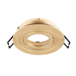 Collerette spot encastré NEW TRIA® 75 intérieur rond orientable doré - SLV - 1007344