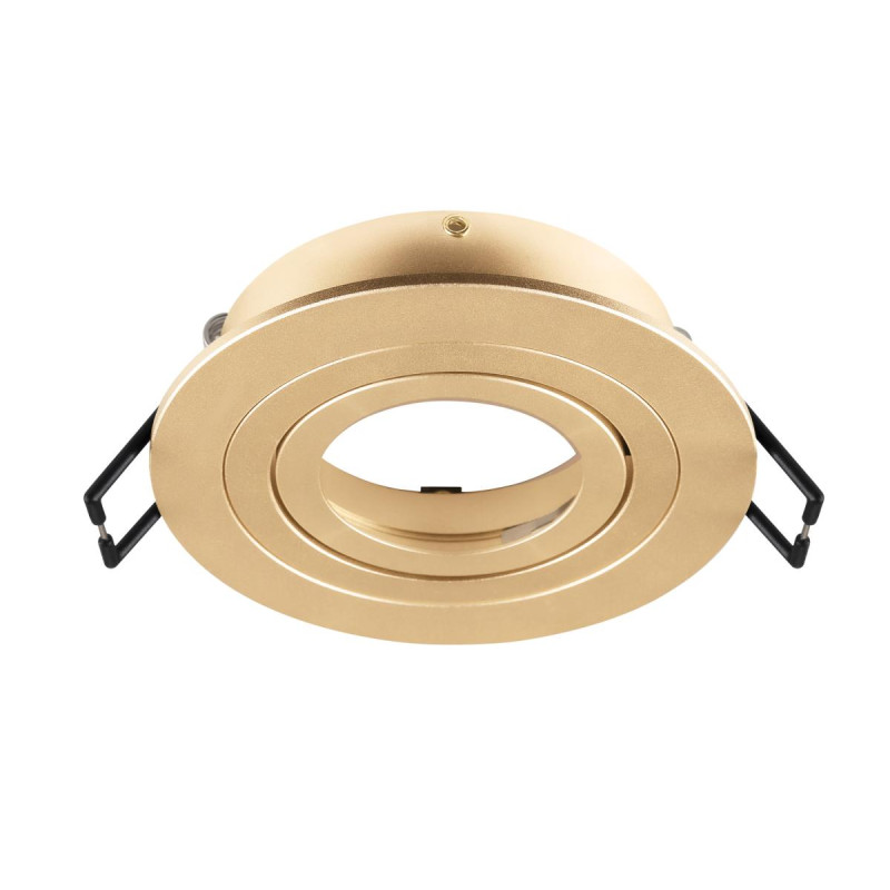 Collerette spot encastré NEW TRIA® 75 intérieur rond orientable doré - SLV - 1007344