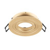 Collerette spot encastré NEW TRIA® 75 intérieur rond orientable doré - SLV - 1007344