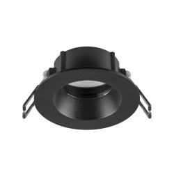 Collerette pour spot encastré NEW TRIA® 68 intérieur rond noir IP 65 - SLV - 1007345