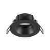 Collerette pour spot encastré NEW TRIA® 68 intérieur rond noir IP 65 - SLV - 1007345