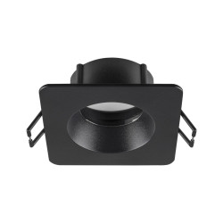Collerette pour spot encastré NEW TRIA® 68 intérieur carré noir IP 65 - SLV - 1007347