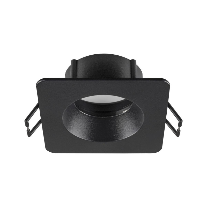 Collerette pour spot encastré NEW TRIA® 68 intérieur carré noir IP 65 - SLV - 1007347
