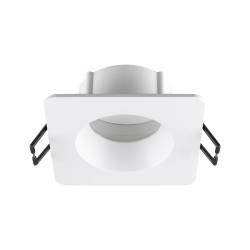 Collerette pour spot encastré NEW TRIA® 68 intérieur carré blanc IP 65 - SLV - 1007348