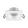 Collerette pour spot encastré NEW TRIA® 68 intérieur carré blanc IP 65 - SLV - 1007348