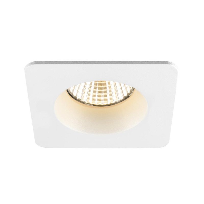 Collerette pour spot encastré NEW TRIA® 68 intérieur carré blanc IP 65 - SLV - 1007348