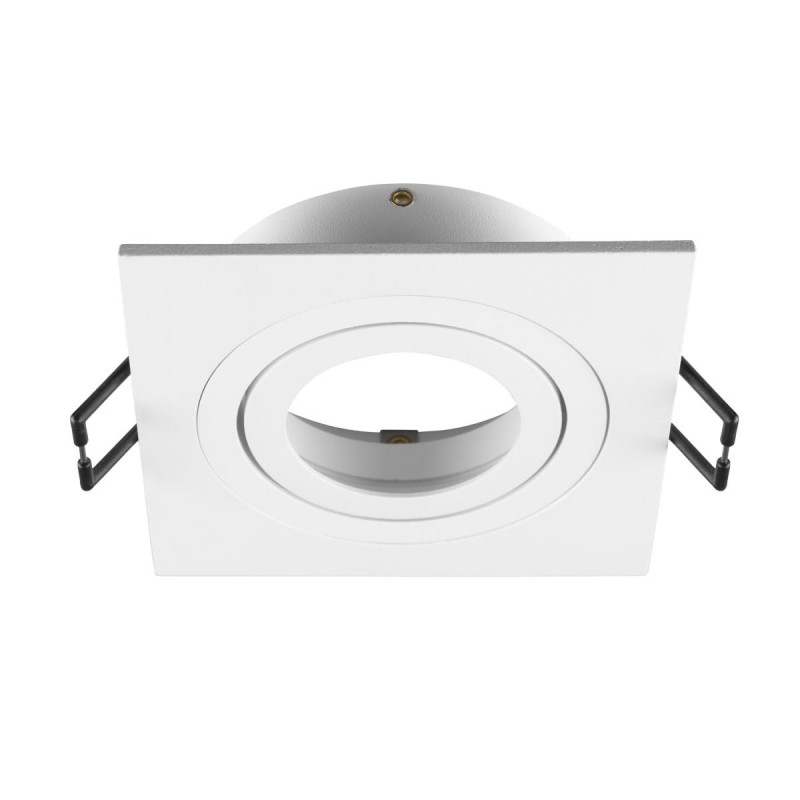 Collerette spot encastré NEW TRIA® 75 intérieur carré orientable blanc - SLV - 1007349