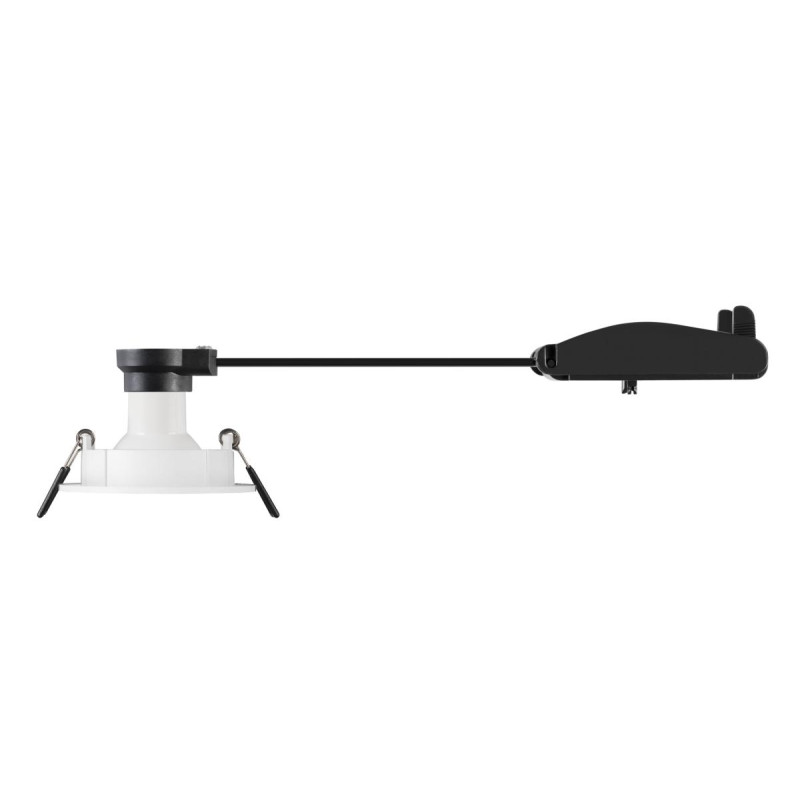 Spot encastré NEW TRIA® 68 int rond orientable blanc GU10 10W IP 20 - SLV - 1007368